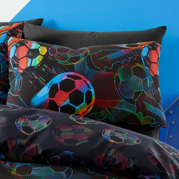 Bright Football Duvet Cover And Pillowcase Set 4 Bright Football Duvet Cover And Pillowcase Set - Image 2