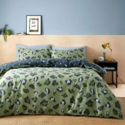 Leopard Duvet Cover And Pillowcase Set
