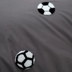 Tufted Football Duvet Cover & Pillowcase Set 13 Tufted Football Duvet Cover & Pillowcase Set -Habitat Store 30861115 alt03