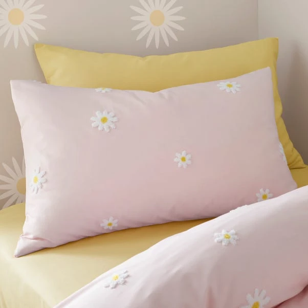 Tufted Daisy Duvet Cover & Pillowcase Set 8 Tufted Daisy Duvet Cover & Pillowcase Set - Image 6