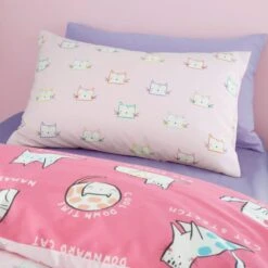 Yoga Cats Duvet Cover & Pillowcase Set -Habitat Store 30861277 alt03