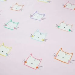 Yoga Cats Duvet Cover & Pillowcase Set -Habitat Store 30861277 alt04