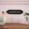 Heart And Soul 'WASHROOM' Plaque -Habitat Store 30861414
