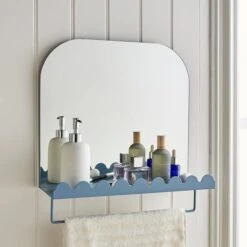 Heart And Soul Scalloped Mirror -Habitat Store 30861736
