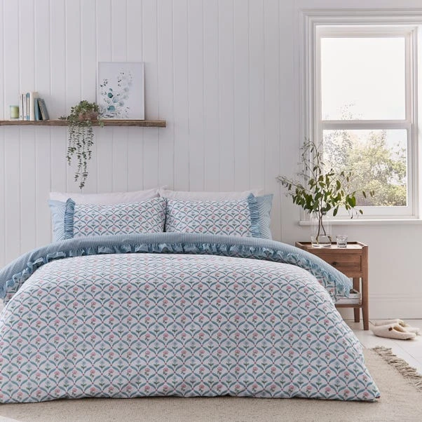 Bronwyn Frill Duvet Cover And Pillowcase Set 12 Bronwyn Frill Duvet Cover And Pillowcase Set - Image 10