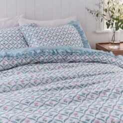Bronwyn Frill Duvet Cover And Pillowcase Set 29 Bronwyn Frill Duvet Cover And Pillowcase Set -Habitat Store 30862240 alt07