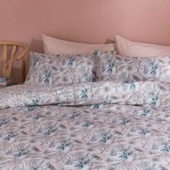 Tropics Floral Duvet Cover And Pillowcase Set 28 Tropics Floral Duvet Cover And Pillowcase Set -Habitat Store 30862332 alt08