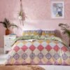 Global Patchwork Duvet Cover And Pillowcase Set -Habitat Store 30862361