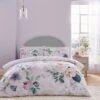Tansy Floral Cotton Sateen Duvet Cover And Pillowcase Set