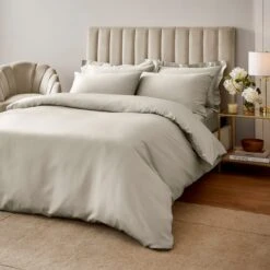 Soft & Silky Duvet Cover And Pillowcase Set -Habitat Store 30862634 alt01