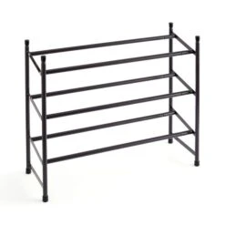 3 Tier Extendable Metal Shoe Rack -Habitat Store 30862751 alt02