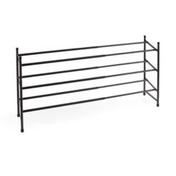 3 Tier Extendable Metal Shoe Rack -Habitat Store 30862751 alt03