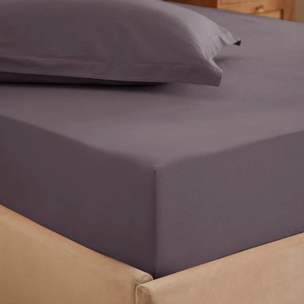 Soft Washed Recycled Cotton Fitted Sheet 5 Soft Washed Recycled Cotton Fitted Sheet - Image 3