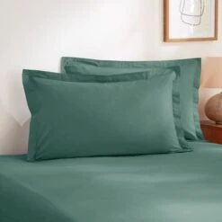 Soft Washed Recycled Cotton Oxford Pillowcase -Habitat Store 30862988