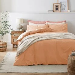 Soft Washed Recycled Cotton Duvet Cover And Pillowcase Set -Habitat Store 30862993
