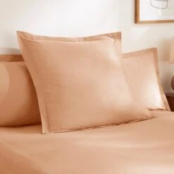 Soft Washed Recycled Cotton Continental Pillowcase 25 Soft Washed Recycled Cotton Continental Pillowcase -Habitat Store 30863000
