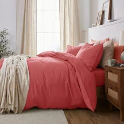 Soft Washed Recycled Cotton Duvet Cover And Pillowcase Set -Habitat Store 30863004 alt06