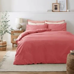 Soft Washed Recycled Cotton Duvet Cover And Pillowcase Set -Habitat Store 30863004 alt07