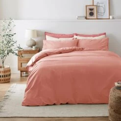Soft Washed Recycled Cotton Duvet Cover And Pillowcase Set -Habitat Store 30863023 alt07