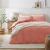 Soft Washed Recycled Cotton Duvet Cover And Pillowcase Set -Habitat Store 30863026