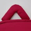 Non Iron Plain Dye Magenta V Shaped Pillowcase 2 Non Iron Plain Dye Magenta V Shaped Pillowcase -Habitat Store 30863142