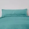 Non Iron Plain Dye Aqua Bolster Pillowcase -Habitat Store 30863208