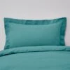 Non Iron Plain Dye Aqua Oxford Pillowcase 2 Non Iron Plain Dye Aqua Oxford Pillowcase -Habitat Store 30863213