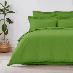 Non Iron Plain Dye Duvet Cover -Habitat Store 30863270