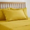 Pure Cotton Frilled Pillowcase 1 Pure Cotton Frilled Pillowcase -Habitat Store 30863931