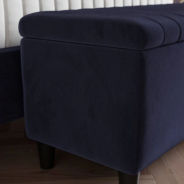 Alara Velvet End Of Bed Storage Ottoman 13 Alara Velvet End Of Bed Storage Ottoman - Image 11