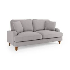 Beatrice Flatweave 3 Seater Sofa, Grey -Habitat Store 30864217 alt05
