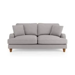 Beatrice Flatweave 3 Seater Sofa, Grey -Habitat Store 30864217 alt06