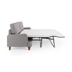 Beatrice Flatweave Grey 3 Seater Double Sofa Bed -Habitat Store 30864218 alt07