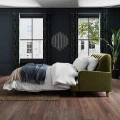 Beatrice Buttoned Velvet 3 Seater Double Sofa Bed -Habitat Store 30864253 alt02