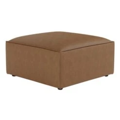 Modular Arne Faux Leather Footstool -Habitat Store 30864258 alt01