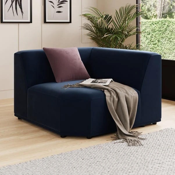 Modular Cruz Velvet Corner Seat 12 Modular Cruz Velvet Corner Seat - Image 10