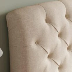 Arriana Ottoman Chesterfield Bed Frame, Woven Fabric -Habitat Store 30864266 alt04