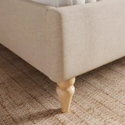 Arriana Ottoman Chesterfield Bed Frame, Woven Fabric -Habitat Store 30864275 alt02