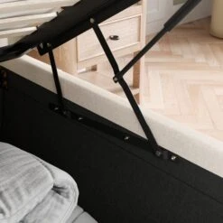 Arriana Ottoman Chesterfield Bed Frame, Woven Fabric -Habitat Store 30864275 alt03