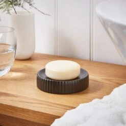 Ceramic Ribbed Soap Dish -Habitat Store 30864812