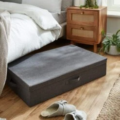 Fabric Underbed Storage Box 27 Fabric Underbed Storage Box -Habitat Store 30866929