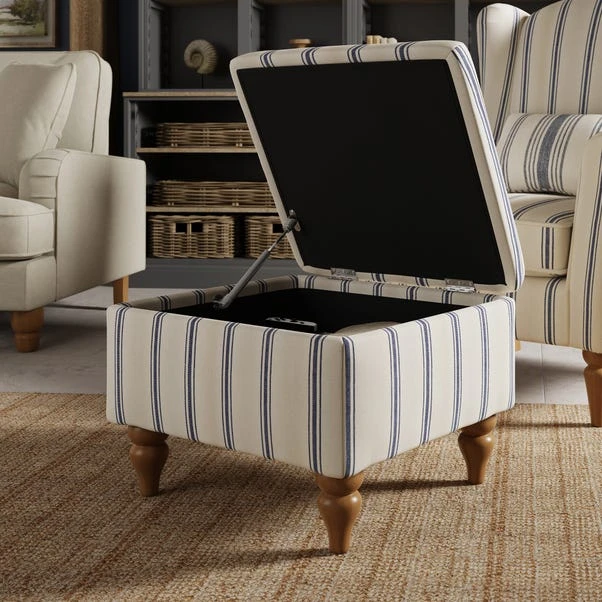 Oswald Stripe Storage Footstool 13 Oswald Stripe Storage Footstool - Image 11