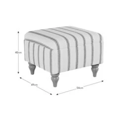 Oswald Stripe Storage Footstool 31 Oswald Stripe Storage Footstool -Habitat Store 30866932 alt09