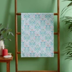 Heart And Soul Scallop Floral Cotton Towel -Habitat Store 30867888