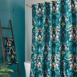 Utopia Dream Teal Shower Curtain -Habitat Store 30867934 alt03