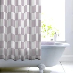 Checkerboard Shower Curtain 8 Checkerboard Shower Curtain -Habitat Store 30867937