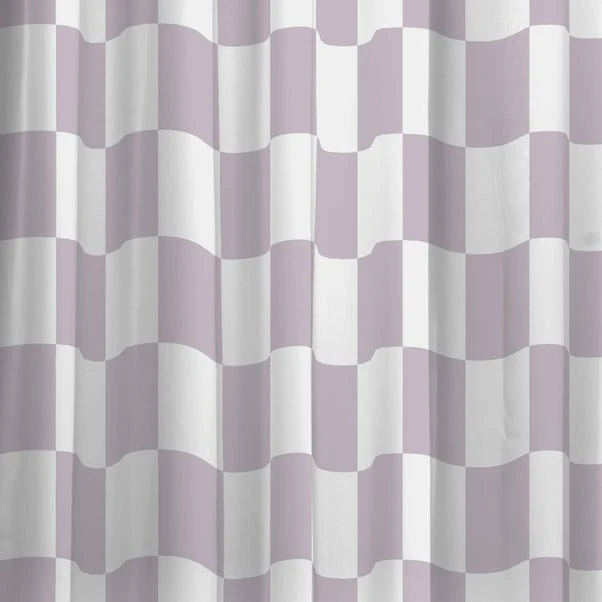 Checkerboard Shower Curtain 6 Checkerboard Shower Curtain - Image 4