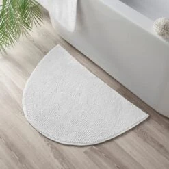 Mini Bobble Semi Circle Bath Mat -Habitat Store 30867976