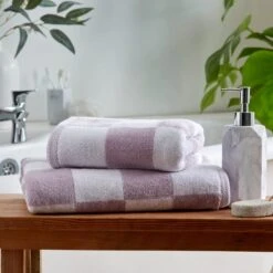 Checkerboard Cotton Towel -Habitat Store 30868017