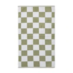 Checkerboard Cotton Towel -Habitat Store 30868020 alt01